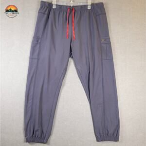 Carhartt Force Jogger Scrub Pants Gray Leisure Nursing Pockets Women's Size 2XL